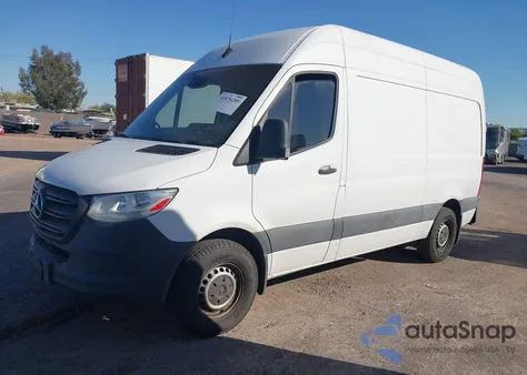 2019 Mercedes-Benz Sprinter 2500 Standard Roof V6 from USA, damaged, VIN WD4PF0CD4KP160880